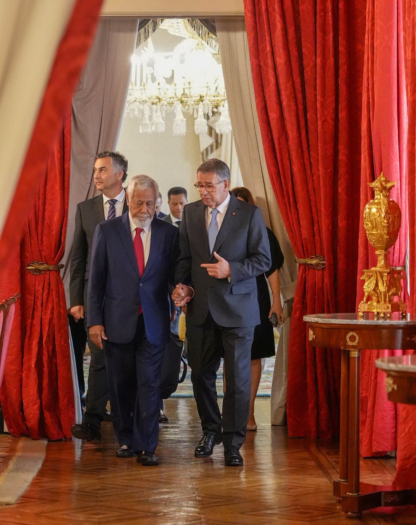 PM Xanana No Prezidente Portugál António José Seguro Troka Hanoin Kona-Ba Polítika Internasionál No Kooperasaun Bilaterál